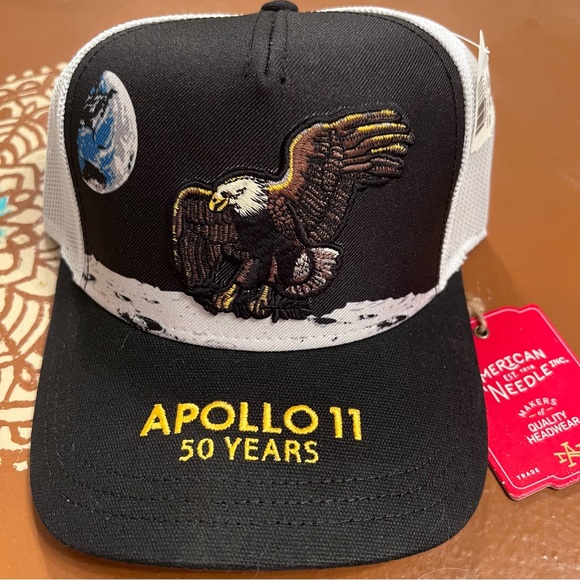 NASA ballcap, NWT, authentic, stitched eagle,mesh, adjustable. Apollo 11… - Picture 6 of 9